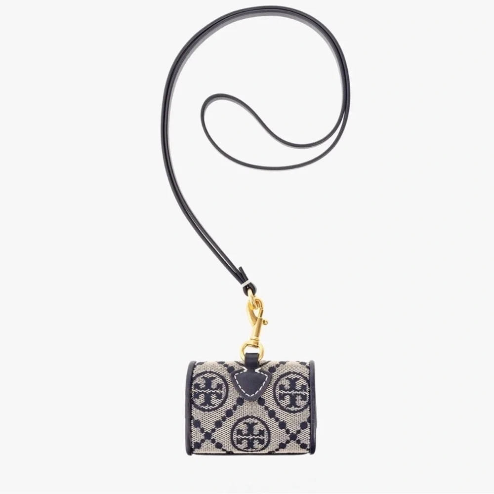 Tory Burch T Monogram Jacquard Airpods Case